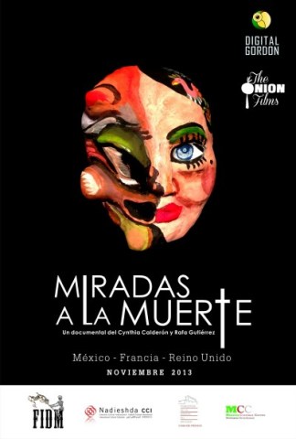Póster del documental Miradas de la muerte. 