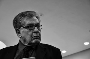 José Emilio Pacheco.  Foto de Óscar Alarcón.