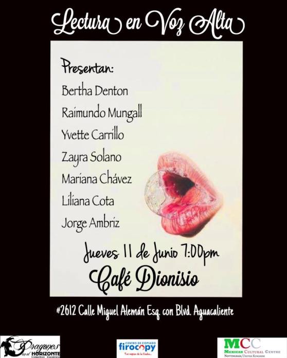 Lectura en Voz Alta. Tijuana.