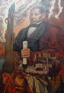     Mural de José Chávez Morado, ubicado en la Presidencia Municipal de Guanajuato, México. Foto: Eduardo Estala Rojas.