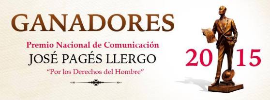 Premio Nacional de Comunicación 2015.