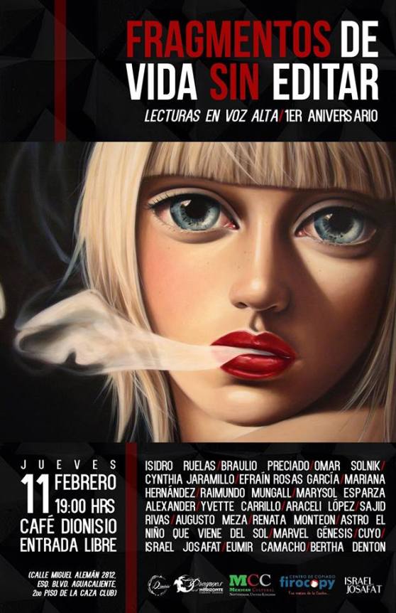 Lectura en Voz Alta. Tijuana, BC, México. 2016-1.