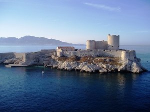 Castillo de If lugar en donde estuvo 14 años preso Dantès.